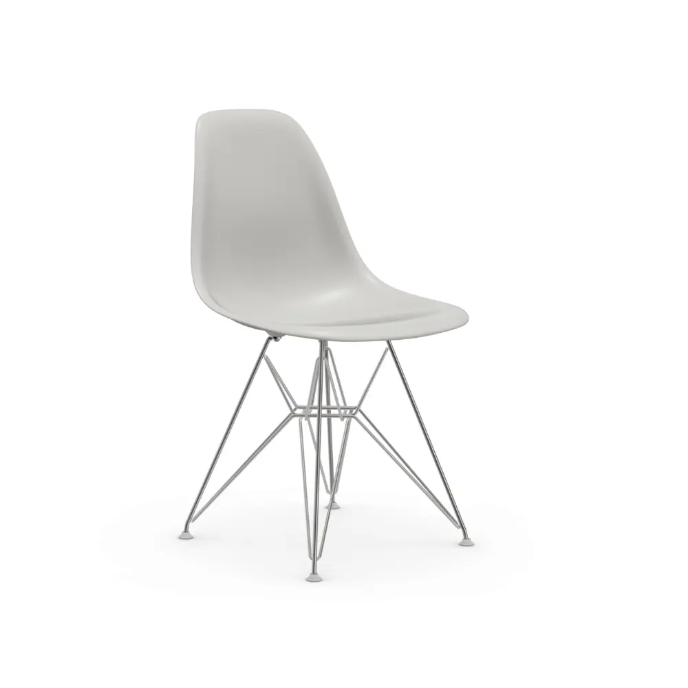 Eames side chair DSR RE, color Cotton White