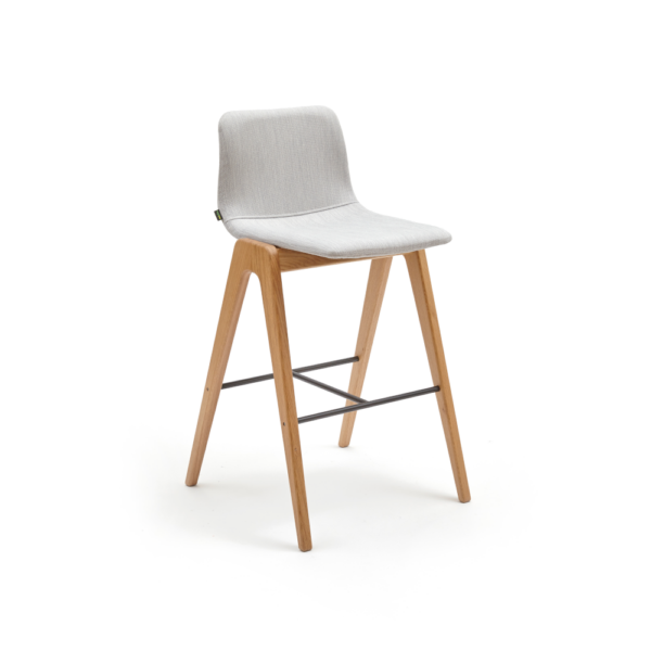 Naughtone Viv Wood Barstool - Afbeelding 5