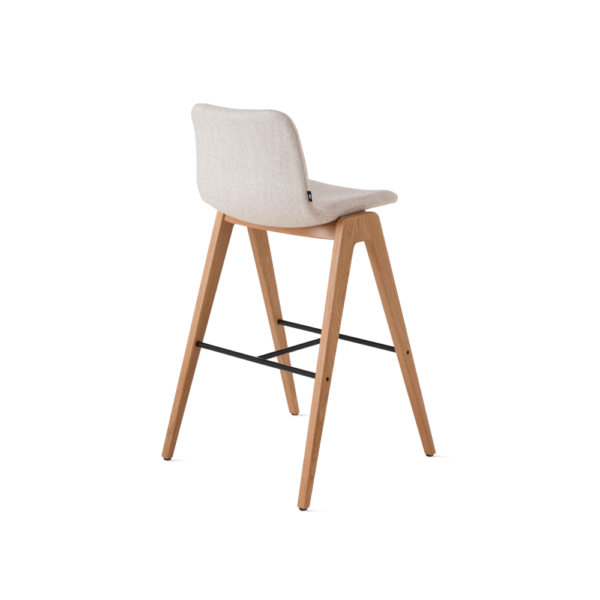 Naughtone Viv Wood Barstool - Afbeelding 2