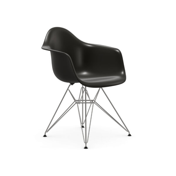 Eames sidechair DAR RE, kleur Deep Black